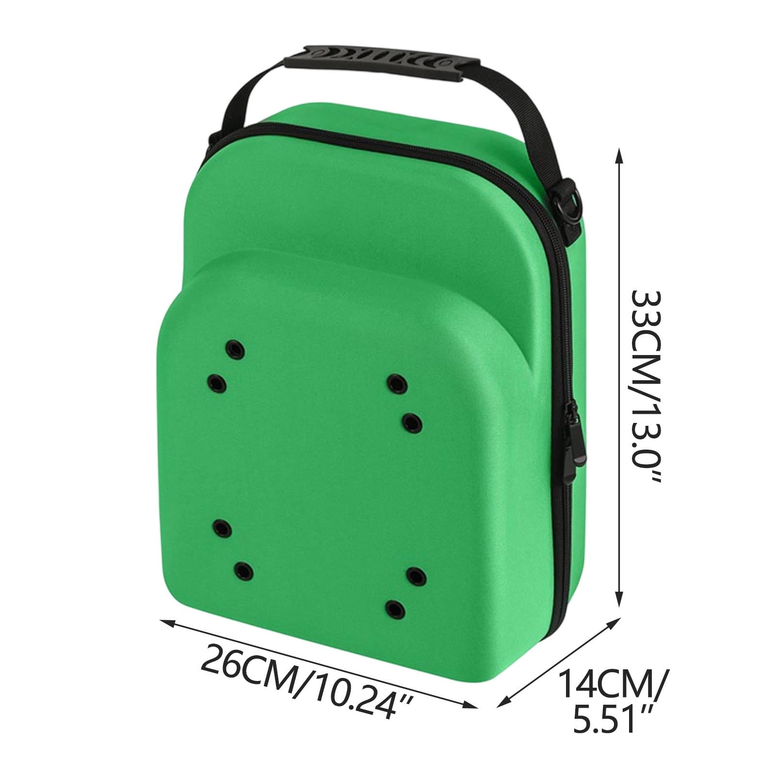 Nsxcdh Portable Baseball Cap Storage Bag Travel Organizer Hard Shell Pressure-Resistant Hat Case for Shape Retention and Luggage Convenience