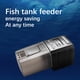 thumbnail image 4 of Billuyoard Dispensador inalámbrico para estanque, alimentador inteligente de alimentos para peces con ahorro de energía, Control de pantalla Piezas de acuario Generación 2/Negro, 4 of 6