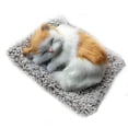 thumbnail image 1 of 11 Models Small Plush Toy Simulation Cat Doll Sleeping Cat Car Decoration Children Gift Photography Props Christmas Decoration, 1 of 7