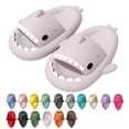 thumbnail image 1 of Sandalia rosyclo Shark Cute Slides, antideslizante, rosa claro, 38/39, 1 of 5