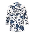 thumbnail image 5 of Women's Blouses Dressy,Women's Shirts Lightweight 2026 Spring Summer Fashion 3/4 Length Sleeve Tops Business Casual Blouses Western Outfits, 5 of 6