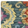 thumbnail image 3 of SAFAVIEH Suzani Dimitar Medallion Wool Runner Rug, Blue/Multi, 2'3" x 8', 3 of 5