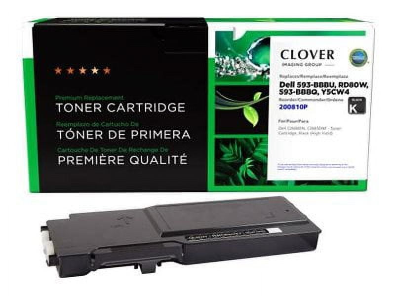 Dell C2660 Remanufactured High Yield Black Toner Cartridge
