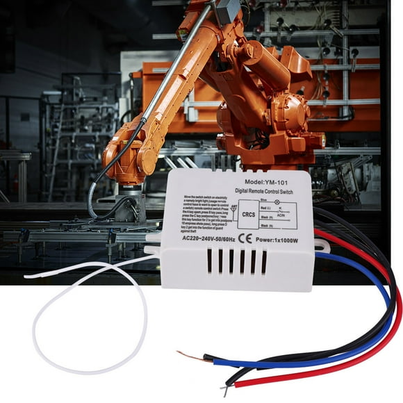 Transmisor receptor de interruptor remoto de pared, luz de lámpara Inalámbrico digital Interruptor remoto de pared inalámbrico digital Transmisor receptor de interruptor remoto inalámbrico