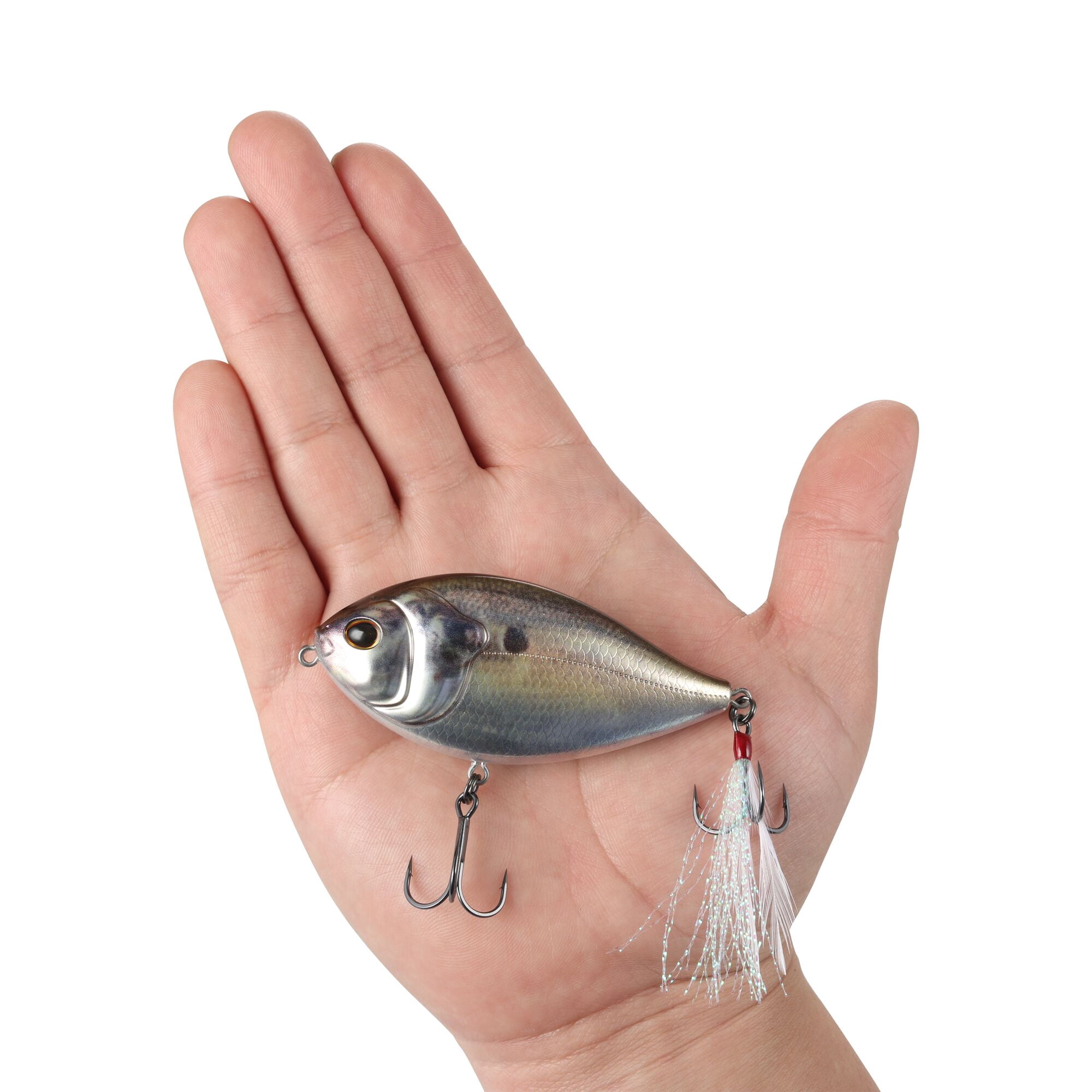 Berkley SlapGill Fishing Lure, 3.1 in, Chrome Shad (1-count)