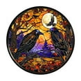 thumbnail image 2 of Home Acrylic Hanging Sign Halloween Luminous Skull Hanging Sign Decoration Home Decor, 2 of 8