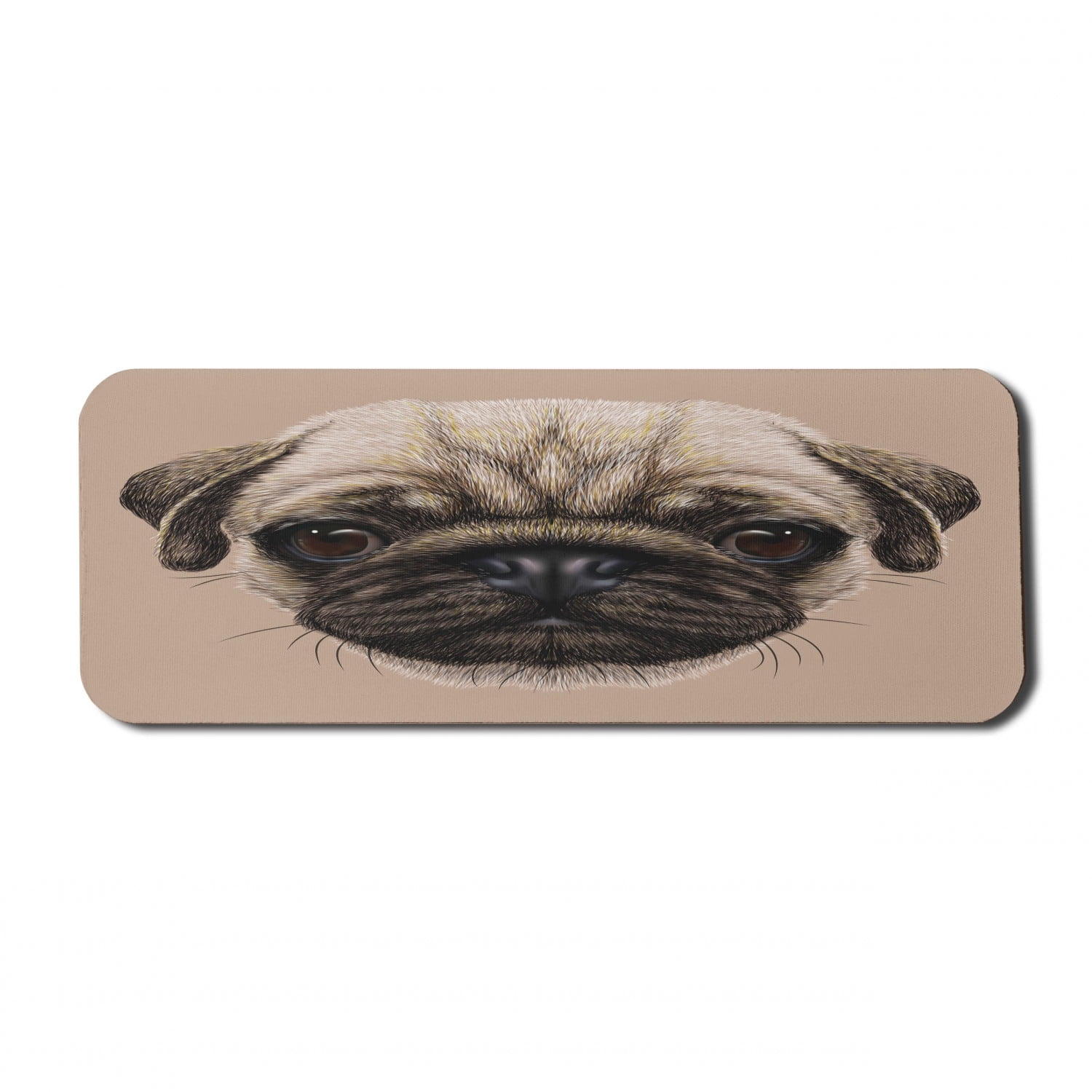 Rectangle Mouse Mat Handmade Gift Pug Dogs Office Decor Desk Accessory Mouse Pad MousePad Mouse Pads Computer Mouse Pad 
