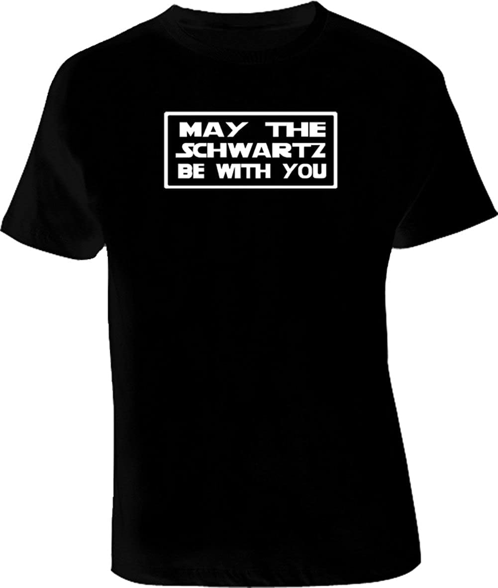 May The Schwartz Be With You Spaceballs Mel Brooks T Shirt XL Black -  