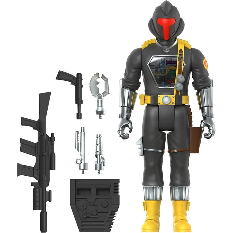 コブラ act 4 JOE & BONNY Super7 G.I. Joe Reaction Wave 4 - Cobra B.A.T. Toy Figure
