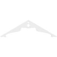thumbnail image 2 of Ekena Millwork 72"W x 21"H x 1"P (7/12) Pitch Heath Architectural Grade PVC Gable Pediment, 2 of 5