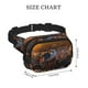 thumbnail image 4 of Disketp Lizard With Sunglasses Sunset Riñonera de Doble Capa, Bolsa de Cintura Ajustable para Viajes, Correr y Senderismo, Riñonera Ligera para Hombre y Mujer, 4 of 9