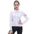 thumbnail image 2 of Santic Cycling Jersey Women's Long Sleeve Tops Bike Jersey Bicycle Jacket Olivia, 2 of 6