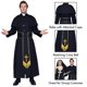 thumbnail image 3 of Disfraz Leg Avenue Sacerdote 2 Pzas Túnica Cinturón Negro M/L, 3 of 5