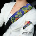 thumbnail image 2 of WYYP Flowers Leaves Background Car Safety Seatbelt Shoulder Pad 1Pcs, 2 of 5