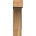 thumbnail image 2 of Ekena Millwork 8"W x 28"D x 32"H Thorton Block Rough Sawn Bracket w/ Offset Brace, Western Red Cedar, 2 of 25