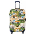 thumbnail image 2 of Goofa Construction Machinery1 Pattern Luggage Covers For Suitcase,Suitcase Cover Protector Fit 18-32 Inch Luggage-Medium, 2 of 9