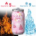 thumbnail image 4 of 12 Oz Christmas Coffee Travel Mug with Lid, Double Wall Vacuum Reusable Stainless Steel Water Bottle Leak Proof Insulated Hot Cold Coffee Cup Gift for Women Mens(1pcs), 4 of 5