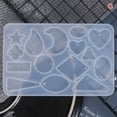 thumbnail image 3 of MesaSe Silicon Earring Necklace Pendant Resin Mold DIY Making Jewelry Epoxy Mould Craft, 3 of 5