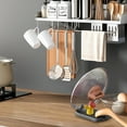 thumbnail image 3 of Hyknon kitchen utensils Cute Guard Pot Cover Rack Kitchen Pot Cover Spatula Chopsticks Spoons Storage Rack Cartoons Multifunctional Storage Rack kitchen utensils set, 3 of 3
