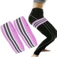 thumbnail image 4 of 2Pcs Powerlifting Fitness Bands,Non Slip Elastic Resistance Loop Exercise Bands Set for Home Fitness Stretching and Strength Training, 4 of 7