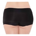 thumbnail image 2 of Bóxer Ilusión para Mujer, Básico con Pretina Ancha Negro Talla G, 2 of 3