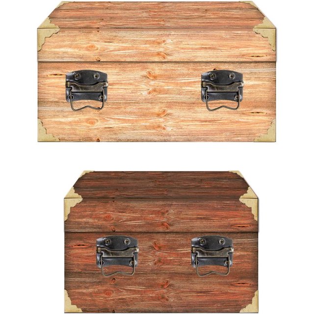 Juego de 4 mini tiradores plegables antiguos para cómodas, cajas, cajoneras, dise?o en latón bronce antiguo 43 x 42 mm