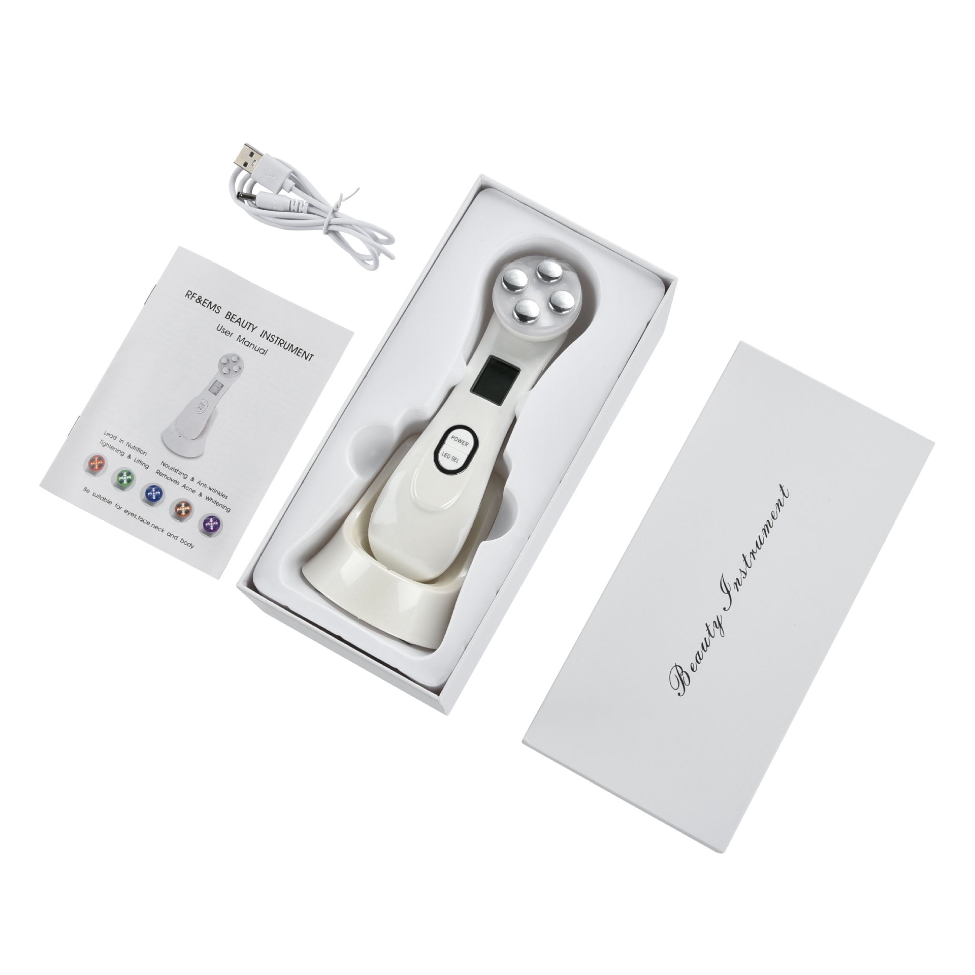 美顔器 WHITE FACE RADIANCE Amazon | パラダイスファクトリー WOX (R) 酸素美顔器
