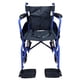 thumbnail image 4 of Silla De Ruedas 18" Respaldo Abatible Descansapies Desmontables Azul, 4 of 10