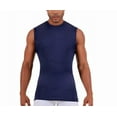 thumbnail image 2 of Insta Slim Compression Sleeveless High Crew Neck Shirt 2MAT018, 2 of 18