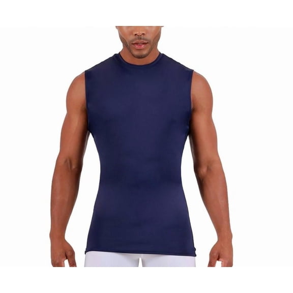 Insta Slim Compression Sleeveless High Crew Neck Shirt 2MAT018