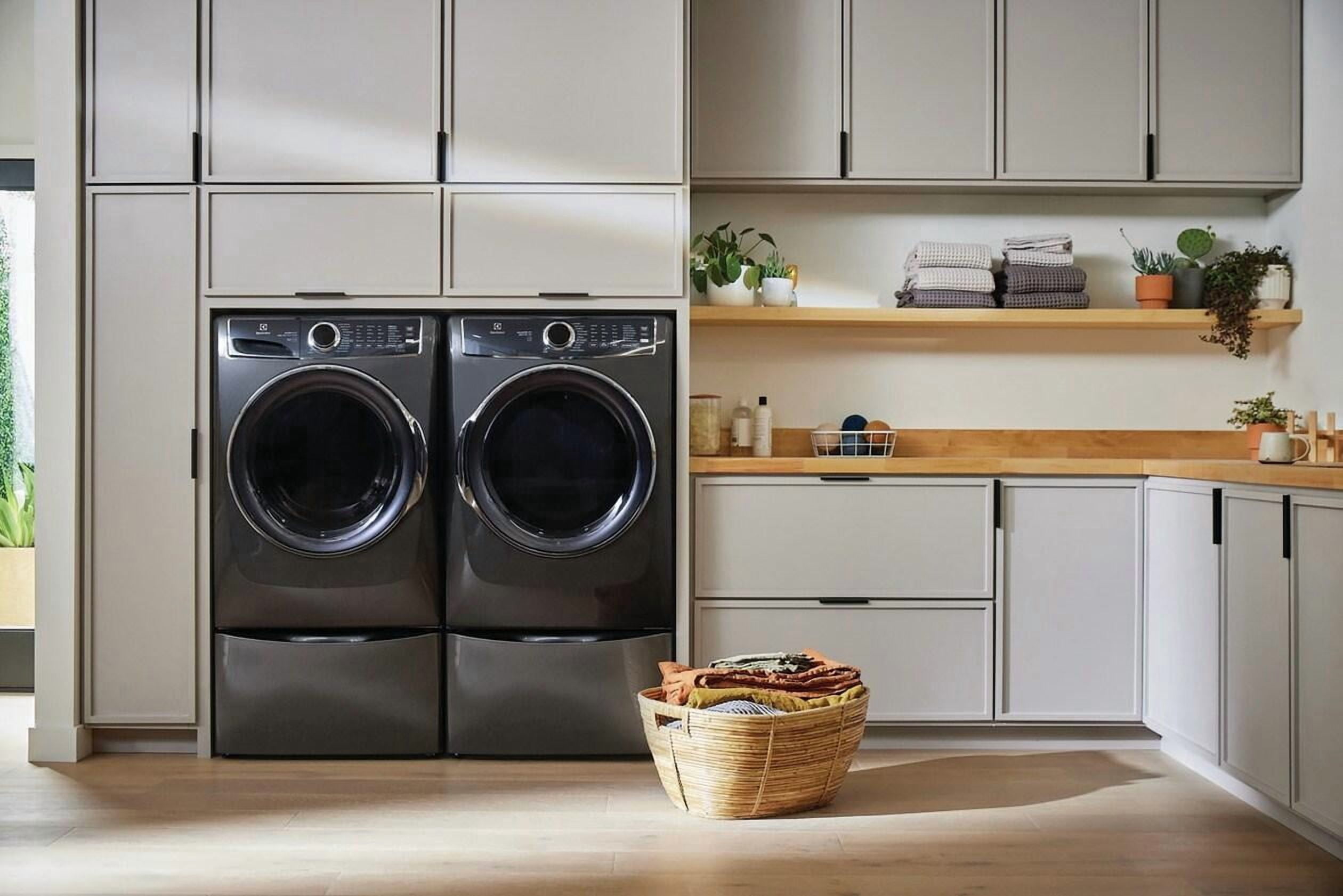 Electrolux ELFE7637AT 27" Wide 8 Cu. Ft. Energy Star Rated Electric Dryer - Silver
