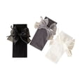 thumbnail image 5 of Godderr Toddler Girls Cotton Knee High Socks 2 Pairs Kids Socks Long Stockings with Bow tie Casual Socks for 3-12Y, 5 of 5