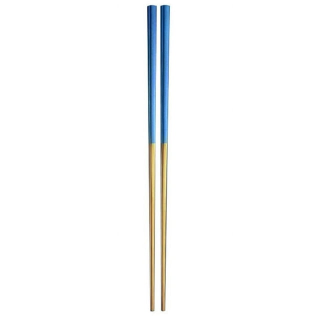 EGNMCR Baguettes Baguettes Réutilisables 1 Paire Baguettes Réutilisables Métal Coréen Chinois Baguettes en Acier Inoxydable Baguettes en Acier Inoxydable