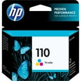 thumbnail image 1 of HP 110 Original Ink Cartridge - Tri-color - Inkjet - Standard Yield - 55 Photos - 1 Pack (CB304AN #140), 1 of 1