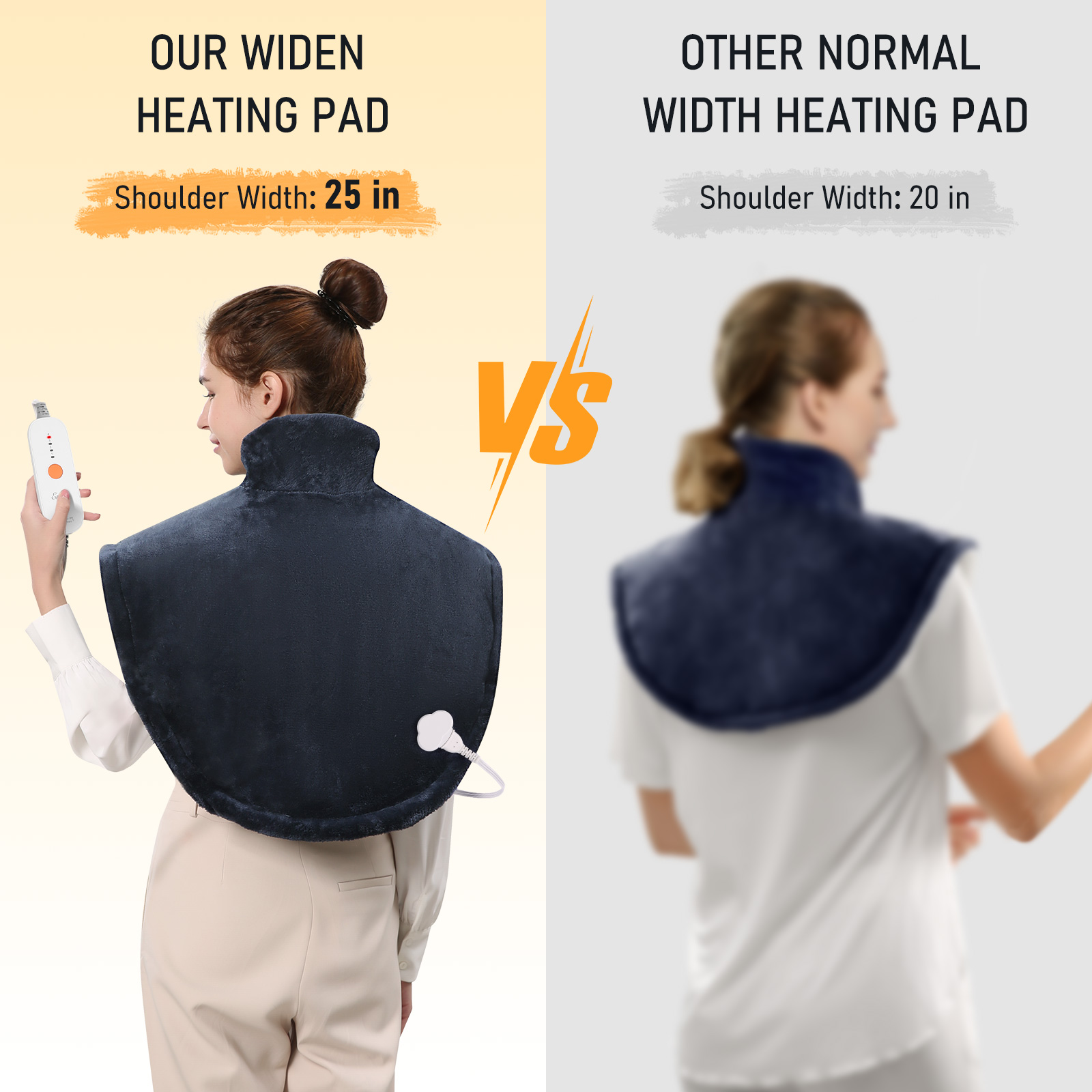Entil Widen Heating Pad For Shoulder And Back 25" x 26" photo 6