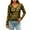 Army Green, variant on LEBONYARD Women's Trendy V-Neck Solid Colored Chic Lace Hollow-out Long Sleeve See-Through Slim Regular Base Layer Pullover Fashion Button Tops