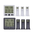 thumbnail image 2 of Cateissary Weather Station Indoor Outdoor Wireless Digital LED Backlit Hygrometer Humidity Display with LCD Electrodomésticos blanco Cateissary HA027154-01, 2 of 6