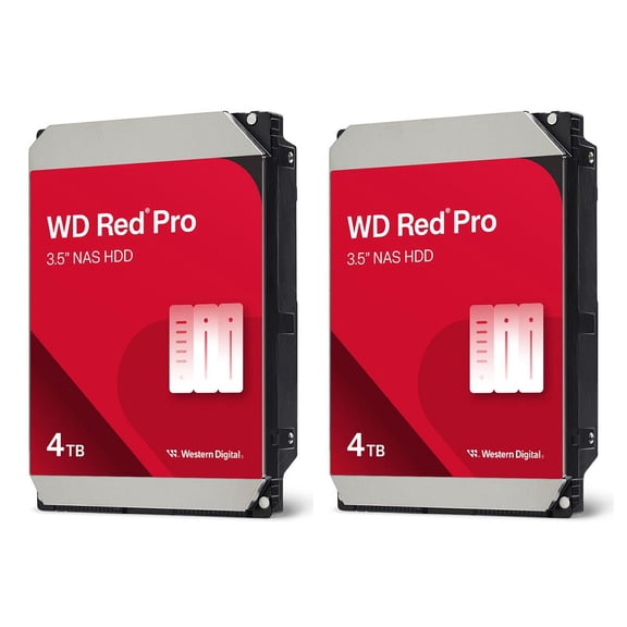 WD Red Pro 4TB 3.5" SATA III Internal NAS Hard Drive