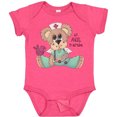 thumbnail image 3 of Inktastic CNA An Angel in Scrubs Teddy Bear Boys Baby Bodysuit, 3 of 5