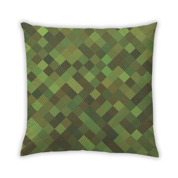 Ahgly Company Indoor Square Contemporary Throw Pillow, 18 inch by 18 inch