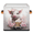 Multicolor 2, variant on CURLYOOT Flower Ladybugs 11 x 11 Inch Cube Storage Bin, Decorative Storage Cube Foldable Basket with Leather Handle, Fabric Bin for Closet Shelves Home Organizer