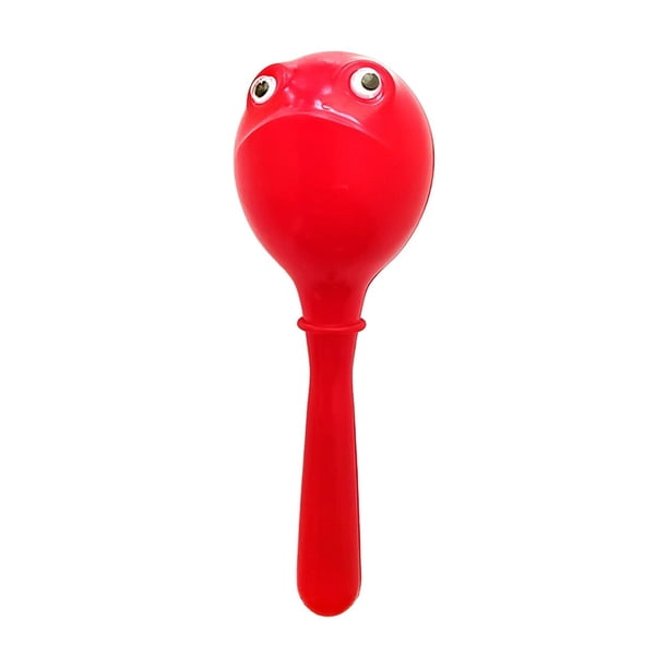 Juguetes para piscina, juguetes para bebés y niños pequeños. Disponibles en 3 colores. Instrumento musical Orff de juguete. Instrumento musical infantil. Plomada de arena de plástico con cabeza redond