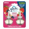 Glade PlugIns Refill 2 CT, Radiant Berries, 1.34 FL. OZ. Total, Scented Oil Air Freshener Infused with Essential Oils