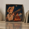 thumbnail image 3 of Stargazing Couple Wooden Sign Wall Plaque - Vintage Art Decoration, Wall Decoration - Ideal Gift For Home Decoration, Living Room, Bathroom, Bedroom, Garden, Dining, Bar, Cafe, Festival Party Decor, 3 of 7