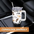 thumbnail image 6 of 30 oz Cat Tumbler with Handle and Straw, Stainless Steel Vacuum Insulated Travel Coffee Mug Cup Water Bottle, Cat Stuff Accessories Decor, Cat Lover Gifts for Women Girls, 6 of 6