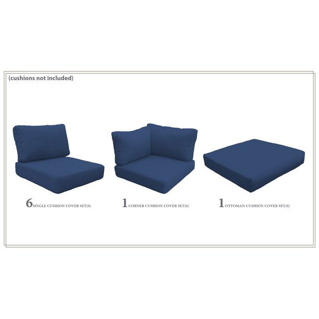 TK Classics Ensemble de Housses en Marine pour MIAMI-09b