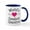 White/Navy Inside, variant on CafePress - World's Greatest Grandma - 11 oz Ceramic Mug - Novelty Coffee Tea Cup