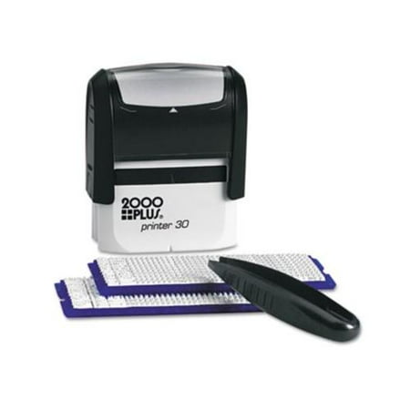030600 Consolidated Stamp Cosco 1-color Self-inking Stamp Kit - Custom Message Stamp