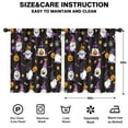 thumbnail image 2 of Blackout Kids Curtains,Halloween Gnome Witches with Spooky Elements Childrens Insulated Curtains Set Of 2,Bedroom Essentials,Toddler Room Decor 52"x63", 2 of 5