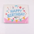 thumbnail image 1 of Globo de aluminio de 16 pulgadas con diseño de feliz cumpleaños, color macarrón, vestido de cumpleaños, globo de atmósfera, 1 of 3